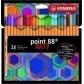 rotulador-fibra-stabilo-point-88-arty-line-estuche-carton-de-24