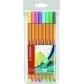 rotulador-fibra-stabilo-point-88-colores-pastel-estuche-de-8