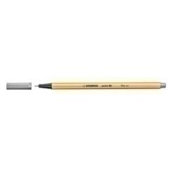 Rotulador Fibra Stabilo Point 88  Gris Claro