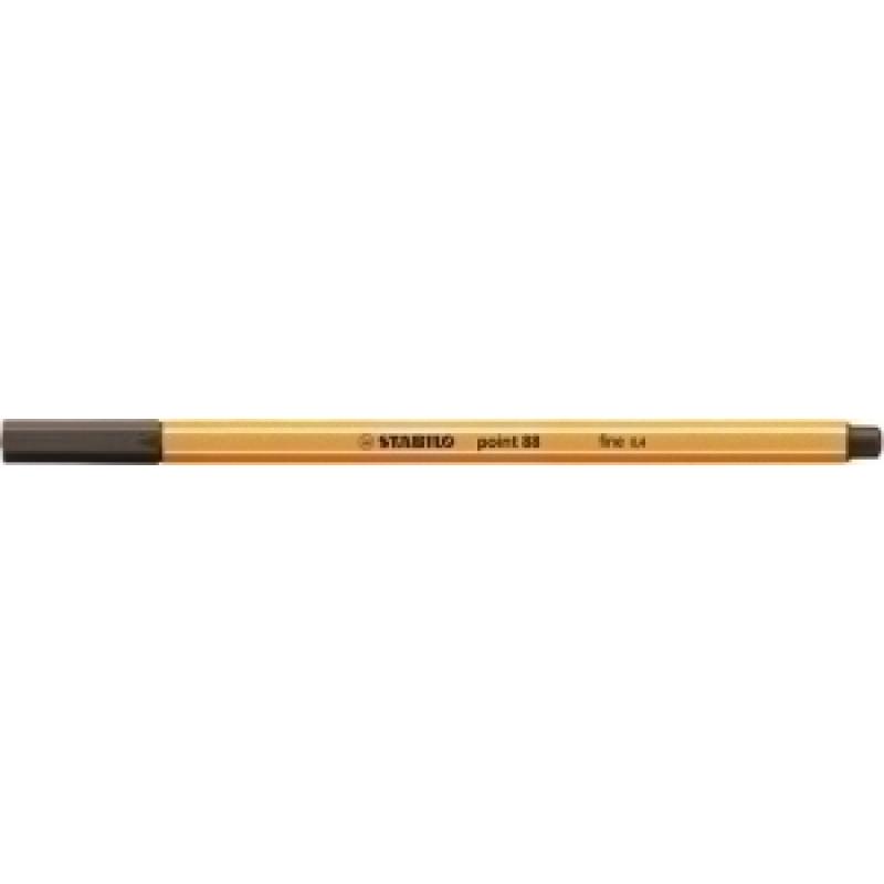 rotulador-fibra-stabilo-point-88-ocre