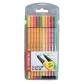 rotulador-fibra-stabilo-point-88-pen-68-colores-neon-estuche-de-10