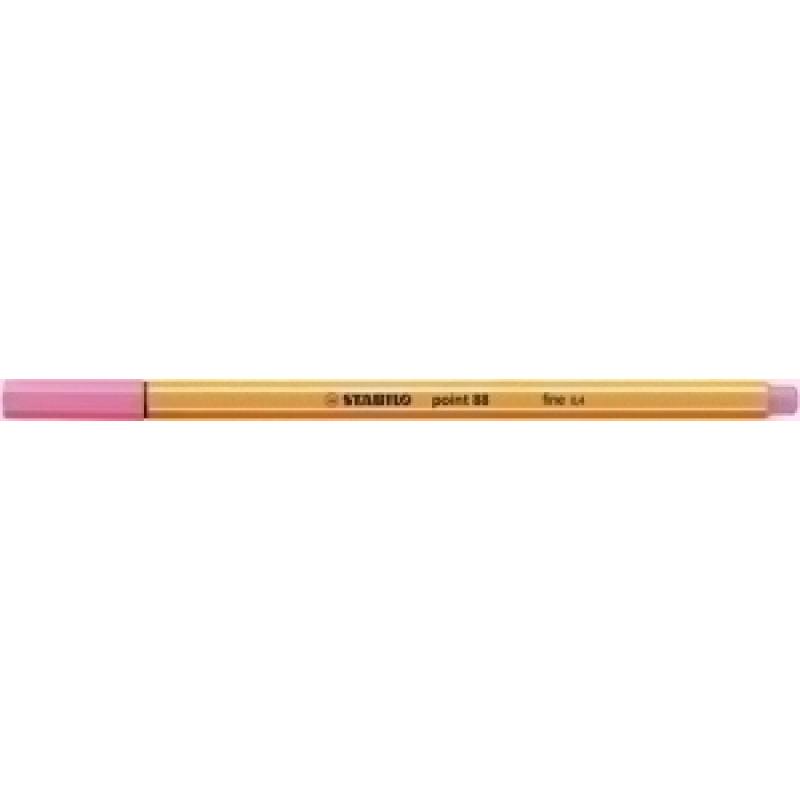 rotulador-fibra-stabilo-point-88-rosa-claro