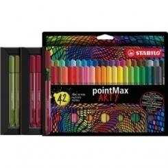 Rotulador Fibra Stabilo Pointmax Arty Line Estuche Carton De 42