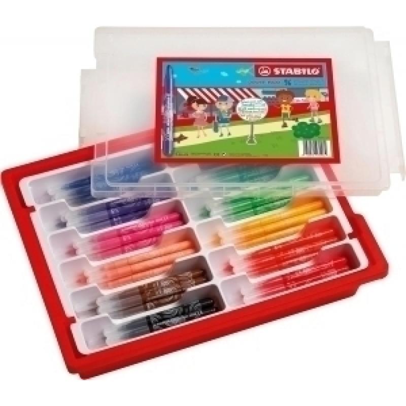 rotulador-fibra-stabilo-power-max-schoolpack-de-96