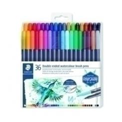 Rotulador Fibra Staedtler 3001 Design Journey Doble Punta Estuche De 36
