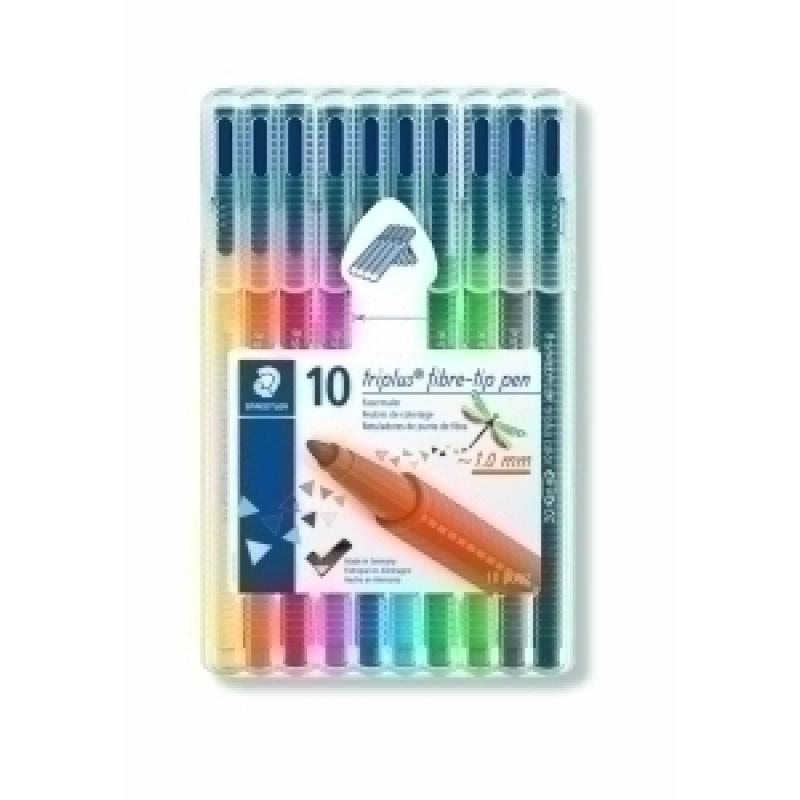 rotulador-fibra-staedtler-323-triplus-color-bolsa-de-10