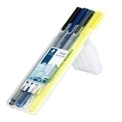 Rotulador Fibra Staedtler  334 Triplus Fineliner Box De  4