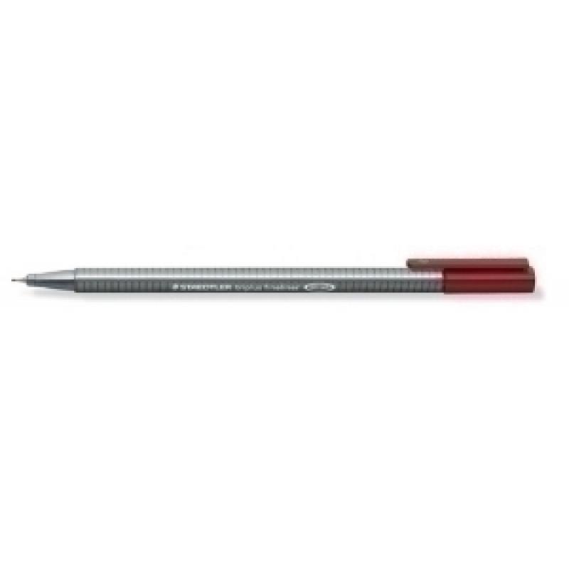rotulador-fibra-staedtler-334-triplus-fineliner-carmin-oscuro