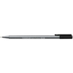 Rotulador Fibra Staedtler  334 Triplus Fineliner   Negro