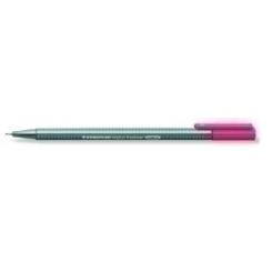 Rotulador Fibra Staedtler  334 Triplus Fineliner   Rojo Burdeos