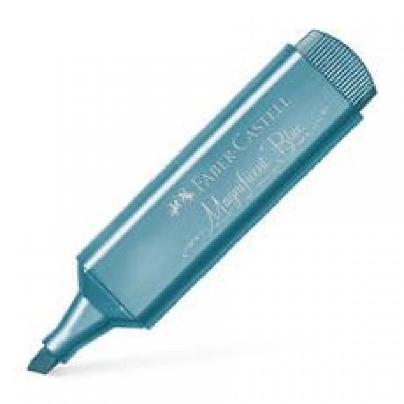 rotulador-fluor-faber-castell-1546-metazul
