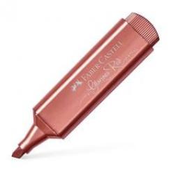 Rotulador Fluor FABER-CASTELL 1546 Metálico Rojo