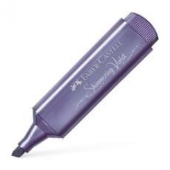 Rotulador Fluor FABER-CASTELL 1546 Metálico Violeta