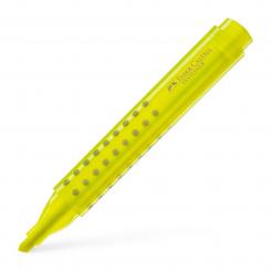 Rotulador Fluor FABER-CASTELL Texliner Grip Amarillo