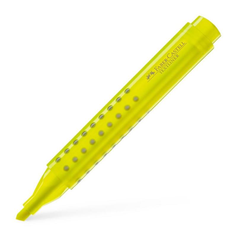 ROTULADOR FLUOR FABER TEXLINER GRIP AMARILLO