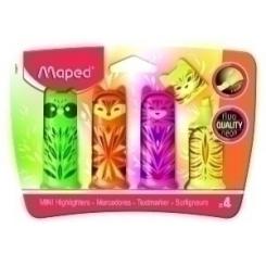 Rotulador  Fluor Maped Mini Friends P/4