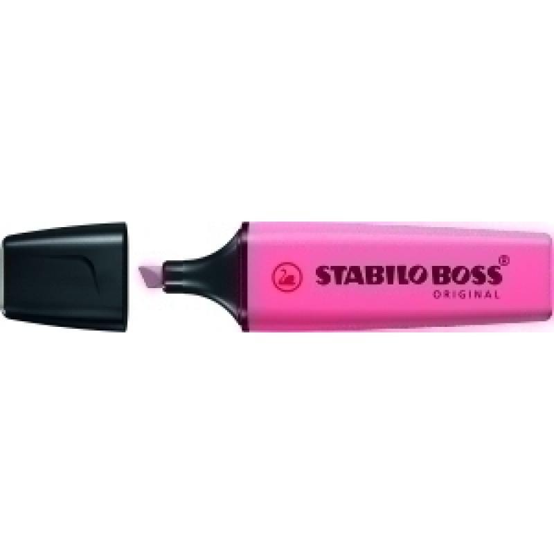 rotulador-fluor-stabilo-boss-70-pastel-rosa-cereza