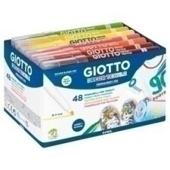 Rotulador Giotto Decor Textile Scoolpack 48