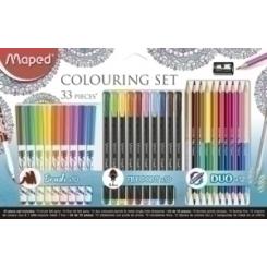 Rotulador Maped Graph Peps Kit Mandala 33Pz