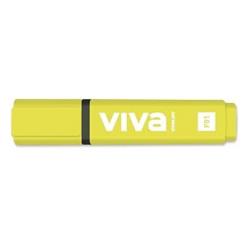 Rotulador Marcador Fluorescente Viva Amarillo