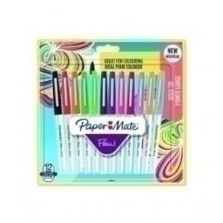 Rotulador Paper Mate Bold Pop Surt.B/12