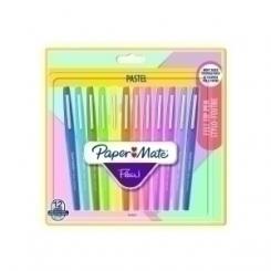 Rotulador Paper Mate Pastel Surt.B/12