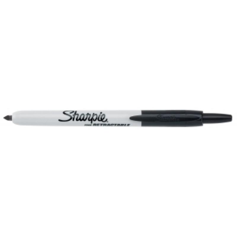 rotulador-papermate-sharpie-retractil-negro