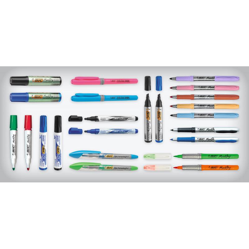 Rotulador Permanente Bic Marking Pocket Azul