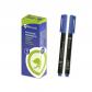 Rotulador Permanente Bismark punta media 1 mm Azul
