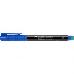 Rotulador Permanente FABER-CASTELL Multimark F  Azul