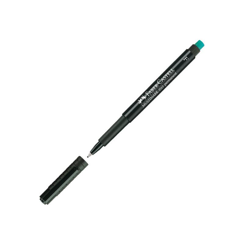 Rotulador Permanente FABER-CASTELL Multimark F Negro