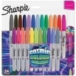 Rotulador Permanente Sharpie Fine Big Pack Cosmic Color Caja Regalo De 24
