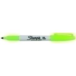 Rotulador Permanente Sharpie Fine  Verde Lima