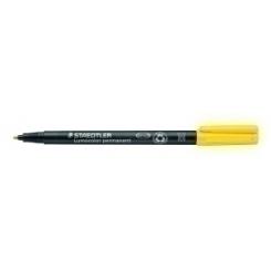 Rotulador Permanente Staedtler 317 Lumocolor (M)  Amarillo