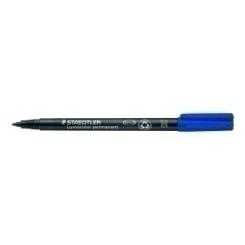 Rotulador Permanente Staedtler 317 Lumocolor (M)  Azul