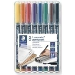 Rotulador Permanente Staedtler 317 Lumocolor (M) Bolsa De 8