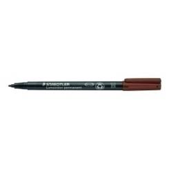 Rotulador Permanente Staedtler 317 Lumocolor (M)  Marron