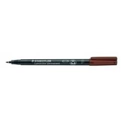 Rotulador Permanente Staedtler 318 Lumocolor (F)  Marron