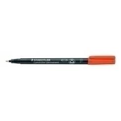 Rotulador Permanente Staedtler 318 Lumocolor (F)  Naranja