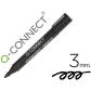 rotulador-q-connect-marcador-permanente-negro-punta-redonda-30-mm