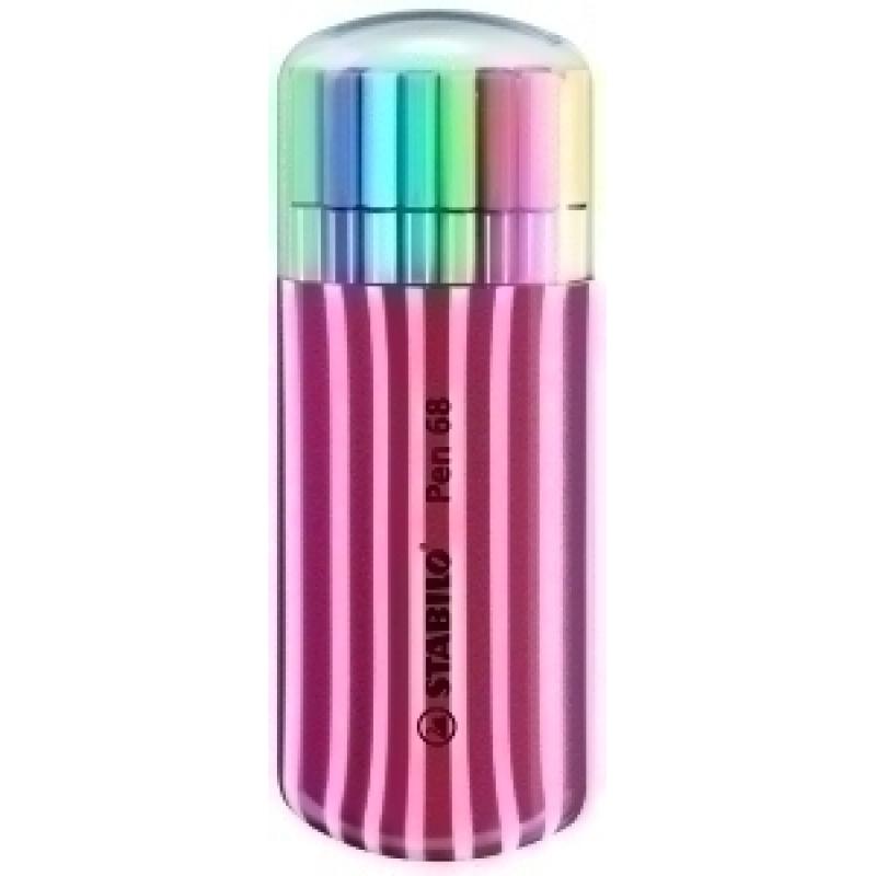 rotulador-stabilo-pen-68-estuche-20-zebrui