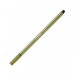 Rotulador Stabilo Pen 68  Verde Barro