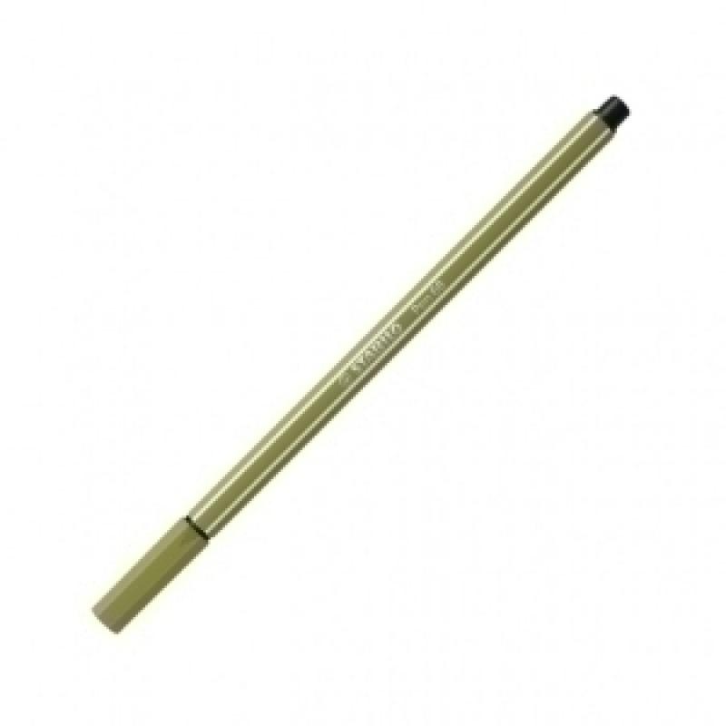 rotulador-stabilo-pen-68-verde-barro