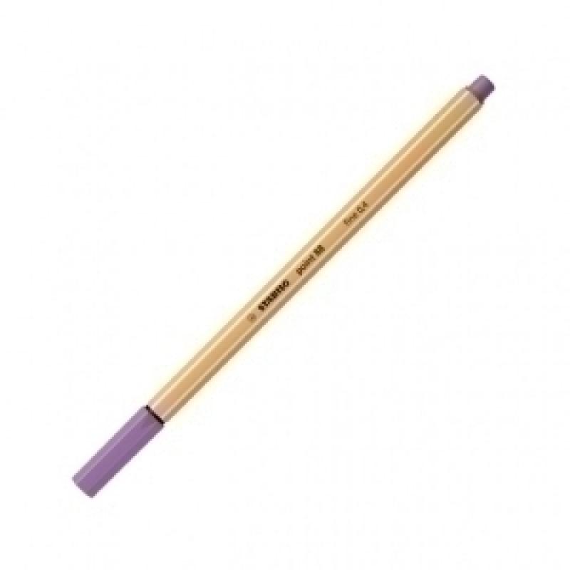 rotulador-stabilo-point-88-lila-grisaceo