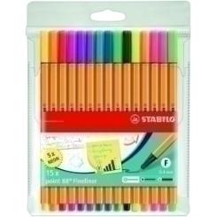Rotulador Stabilo Point 88 Neon Estuche 15