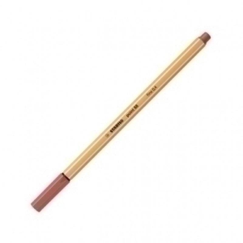 rotulador-stabilo-point-88-rojo-oxido