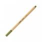 rotulador-stabilo-point-88-verde-barro
