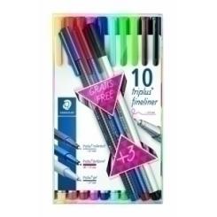 Rotulador Staedtl.Triplus Fl 334 Estuche 10