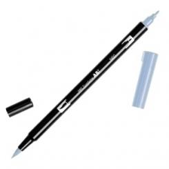 Rotulador Tombow Doble Punta Pinc. Gris