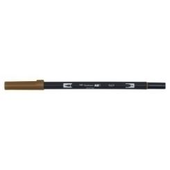 Rotulador Tombow Doble Punta Pincel Chocolate